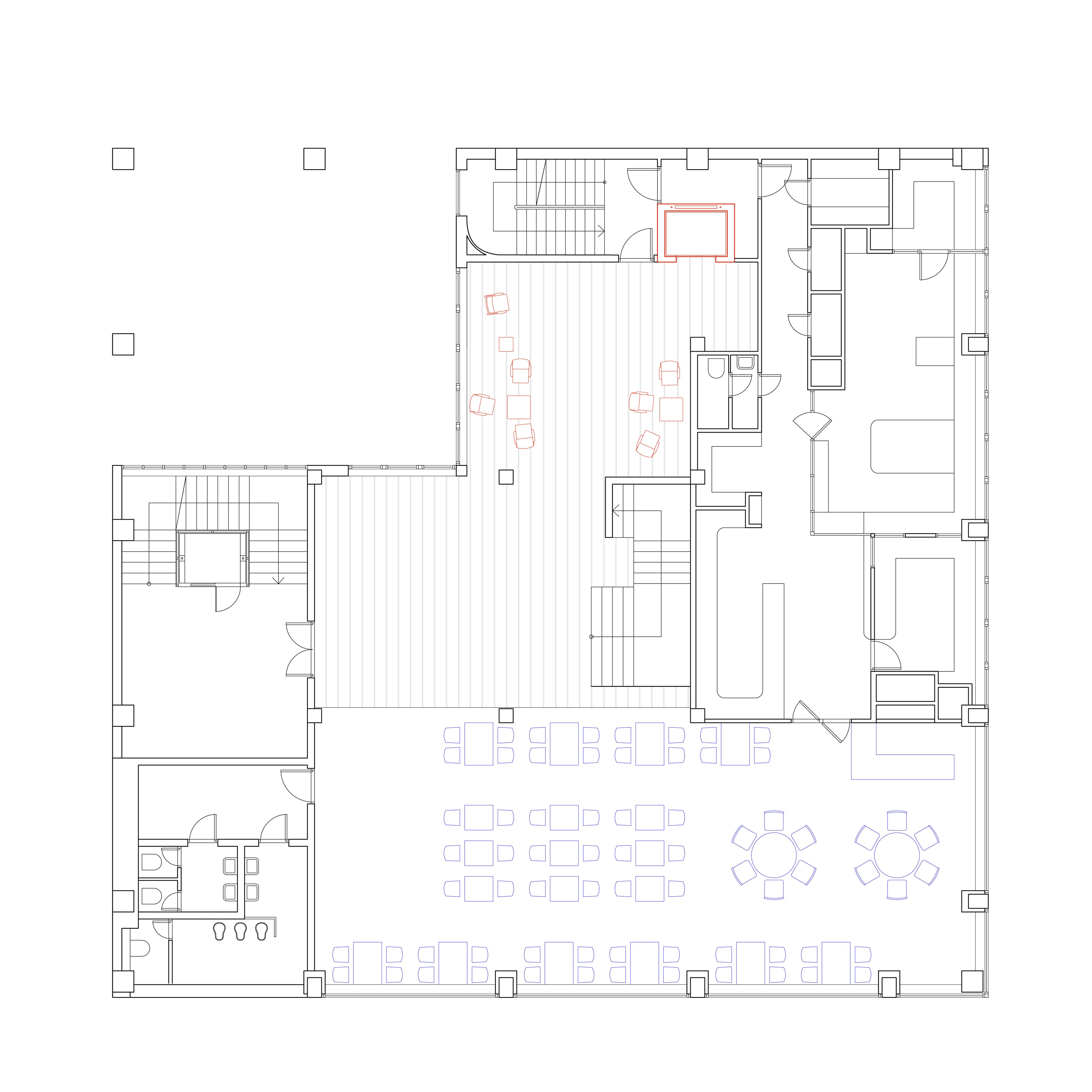 Floor plan level 1