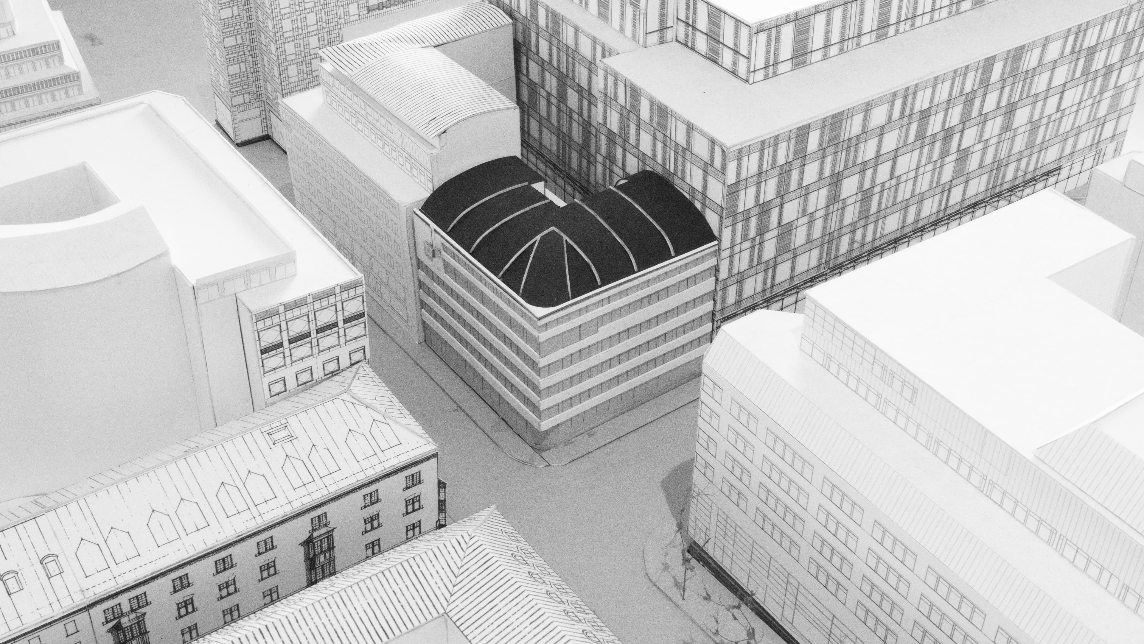 Exploded axonometric
