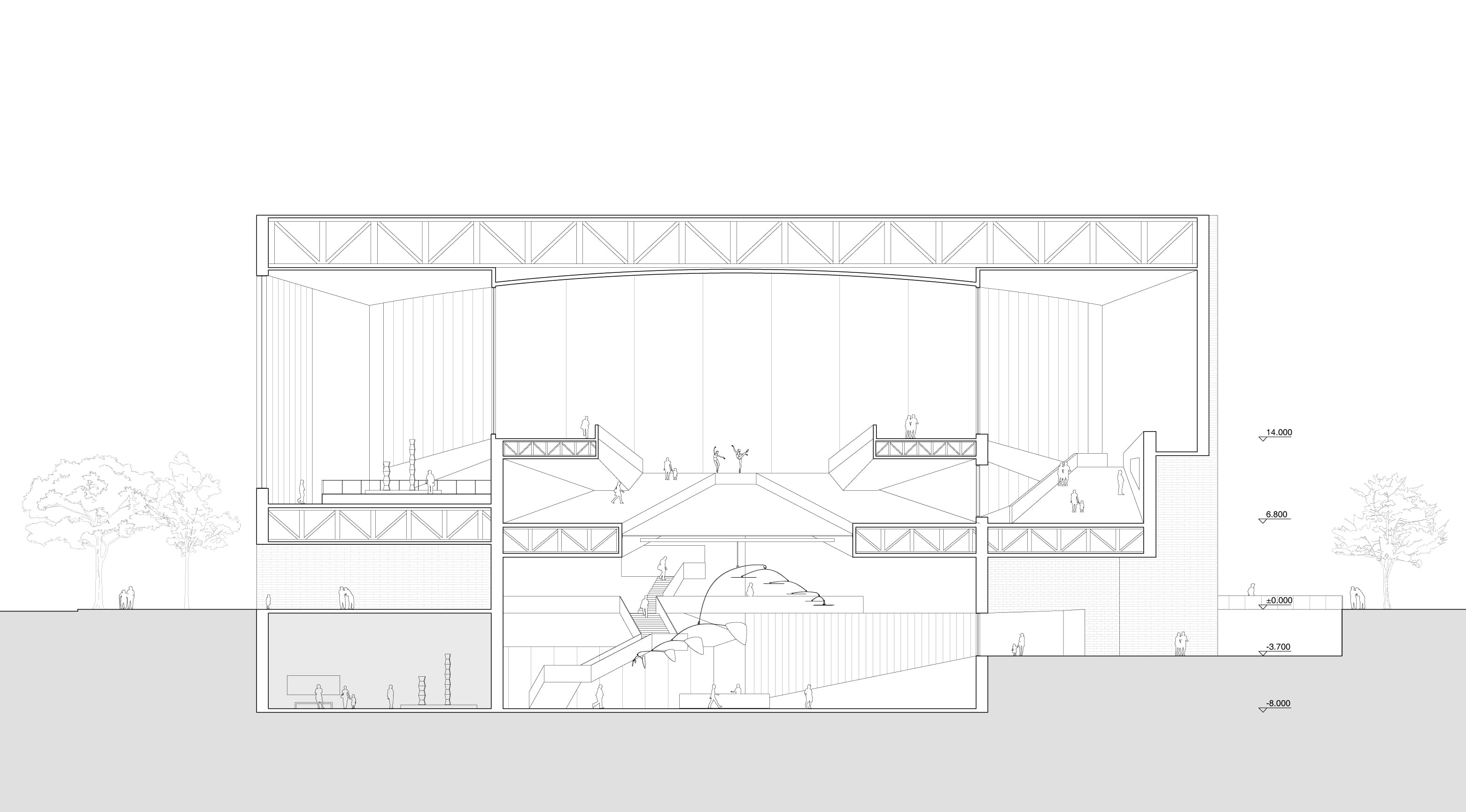 Section drawing